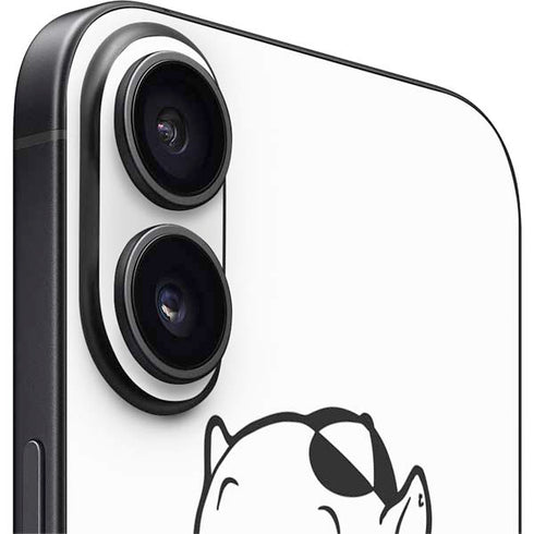 Looney Tunes Porky Thats All Folks Grid iPhone 16 Plus Skin